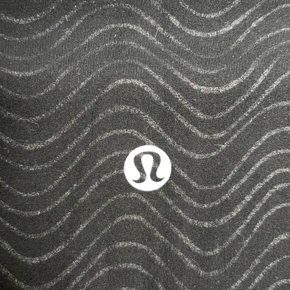 LULULEMON Align High-Rise Pant 25" Aqueous Emboss Black {YY16} - Picture 4 of 6